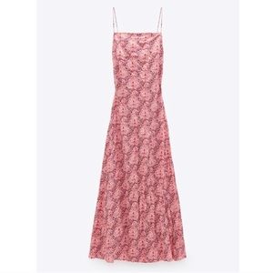 NWT Long Zara Floral Dress